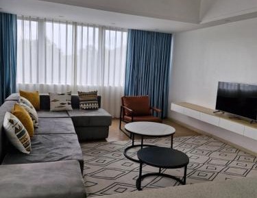 Two-Bedroom Apartment with Balcony and Terrace