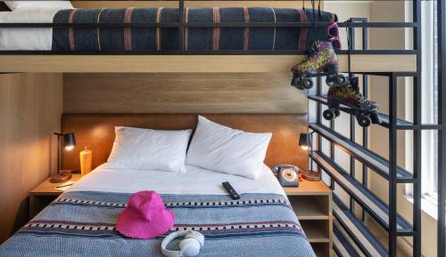 Queen Room with Lofted Twin Bed