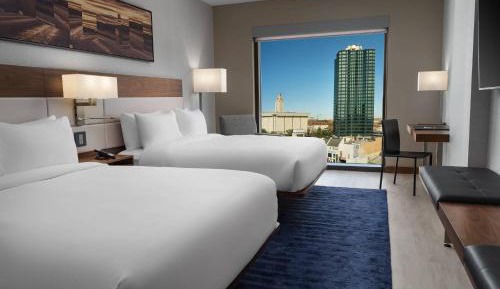 High Floor, Campus View, Guest room, 2 Queen