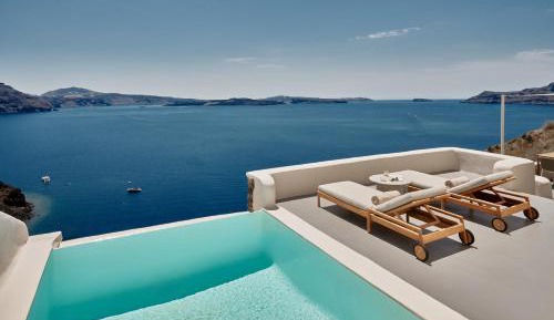 Air of Mystery Villa, 1 Bedroom Villa, 1 King, Caldera view with Whirlpool and Private Pool
