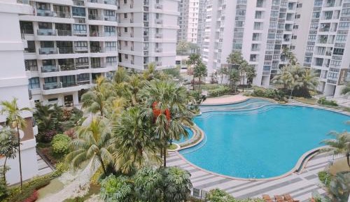 Two-Bedroom Apartment with Pool View