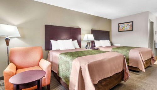 Double Room with Two Double Beds - Non-Smoking/Upper Floor