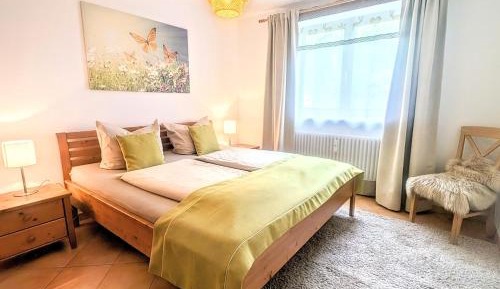One-Bedroom Apartment with Balcony and Mountain View  