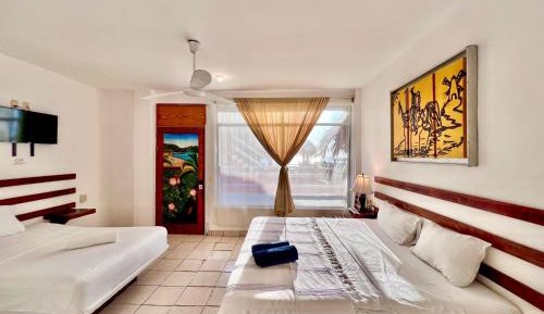 Quadruple Room with Sea View