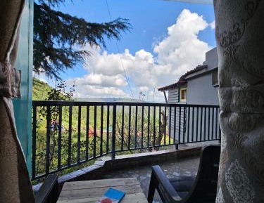 Family Room with Mountain View