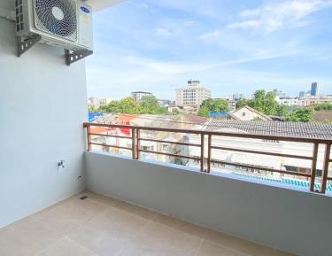 Studio with Balcony