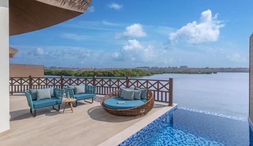 Over Water Pool Villa