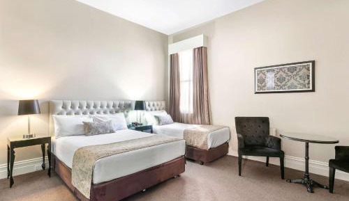 Triple Room with One Queen Bed and One Single Bed