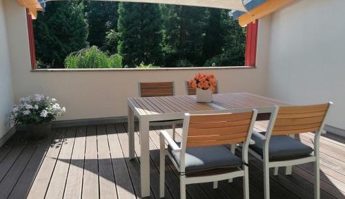 Two-Bedroom Apartment with Balcony and Terrace