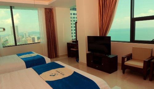 Deluxe Twin Room with Sea View
