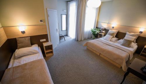 Double Room with Extra Bed and Private Bathroom