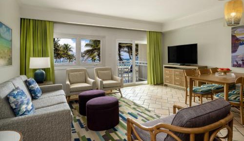 Two-Bedroom Villa Oceanside Interior View