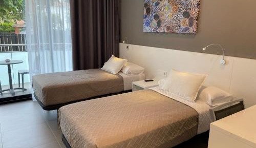 Twin Room with Pool View