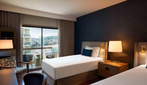 Deluxe Twin Room with Ocean View  