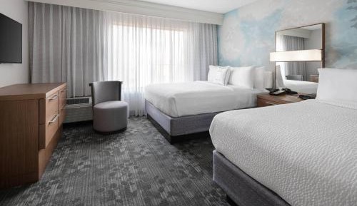 Queen Suite with Two Queen Beds and Sofa Bed