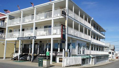 Double Room with Two Double Beds with Private Balcony and Side Ocean View