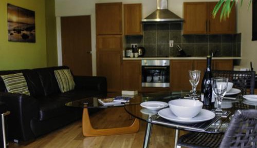 One-Bedroom Apartment with Garden View
