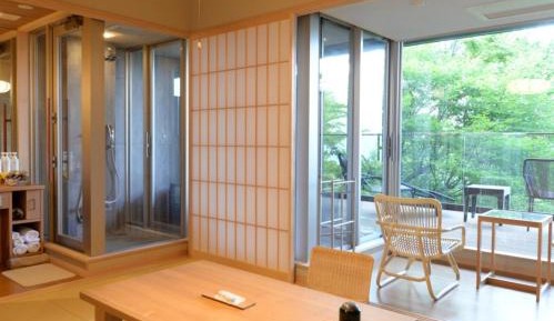 Japanese-Style Room with Open-Air Bath - Garden View-(SEN/SHO)