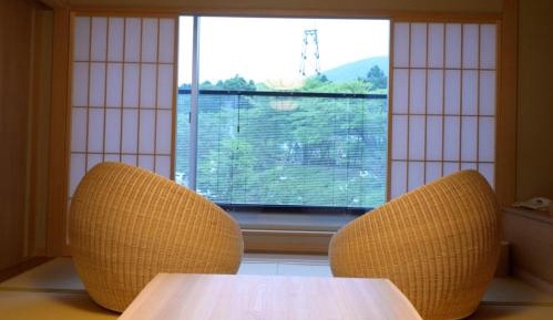 Japanese-Style Room and Twin Room with Open-Air Bath-(WAKU/ZEN)
