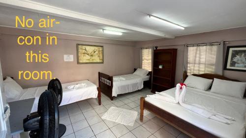 Triple Room - Shared Bathroom - Fan / No AC / Room 3A