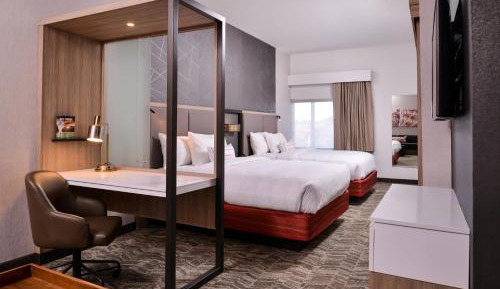 Queen Suite with Two Queen Beds and Sofa Bed