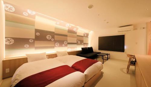 Deluxe Japanese Style Twin Room with Open-Air Bath