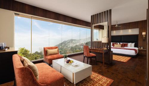 Suite with Mountain View -  Complimentary Hi-Tea & Welcome drink ,20% off on 90 min couple's spa, Happy hours with 25% off on F&B service, 10% off on Ala carte, 20% off on Laundry upto 1 Pc,  Complimentary CI( upto 3hrs)-CO( upto 2hrs) ( subject to avail)