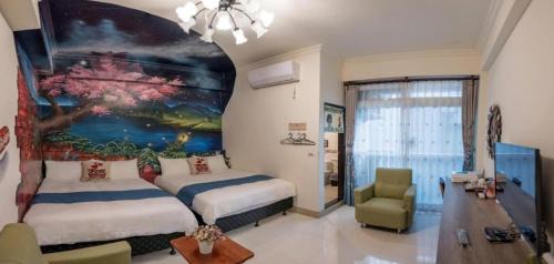 Quadruple Room with Private Bathroom