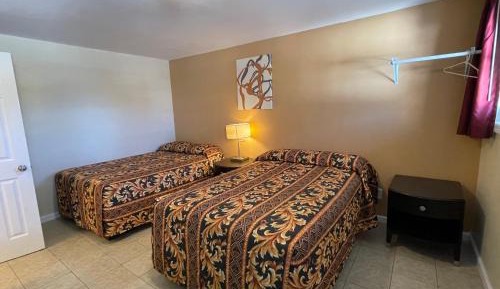 Standard Two Double Beds Nonsmoking