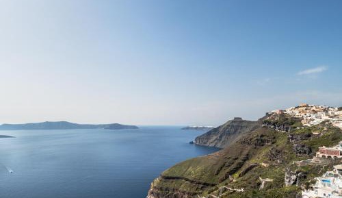 Classic Double with Balcony, Caldera & Volcano View