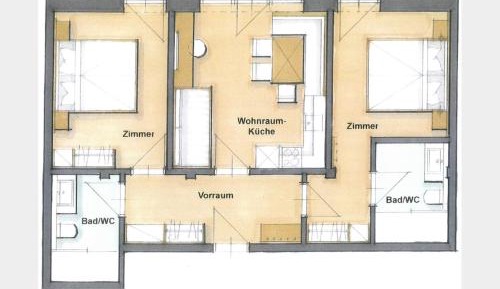 Apartment with Balcony
