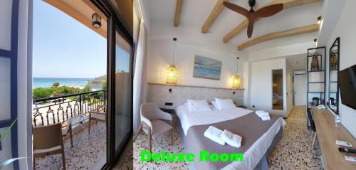 Deluxe Double or Twin Room with Sea View