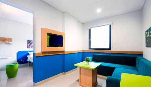 Standard Room with 1 Double Bed and Living Room