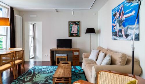 Extra Large Studio with Kitchenette, Balcony and Sofa Bed
