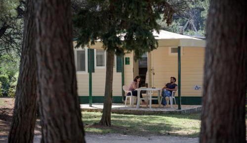 Two-Bedroom Mobile Home with Terrace