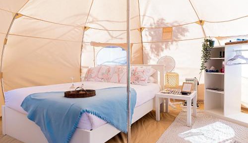 Luxury Glamping Tent (Sleeps up to 4)