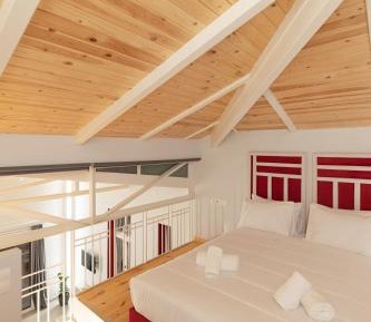 Loft Suite with Terrace - Fire Loft Red