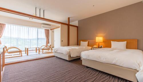 Twin Room with Tatami Area - Non-Smoking