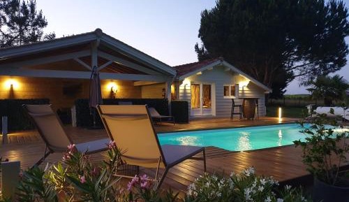 Studio with Pool View