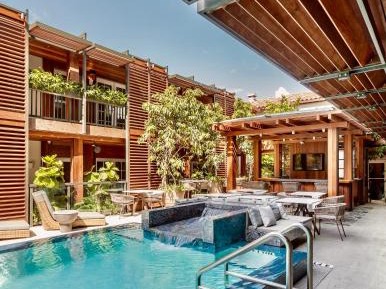 Double or Twin Room with Pool View
