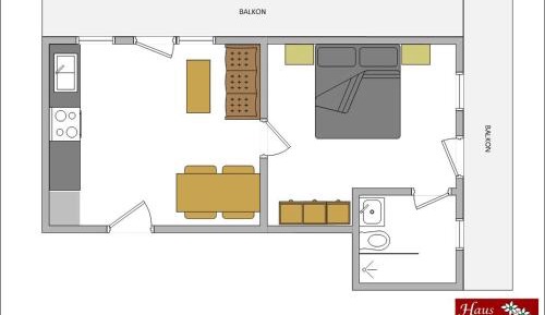 Apartment with Balcony