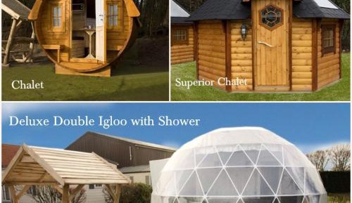 Deluxe Double Igloo with Shower