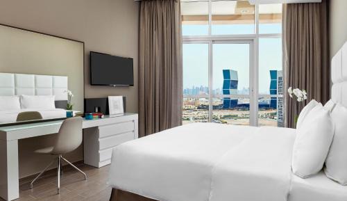 One-Bedroom King Suite with City View - High Floor