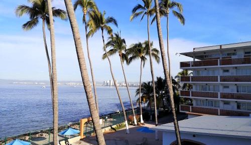 Double Room with Two Double Beds and Ocean View