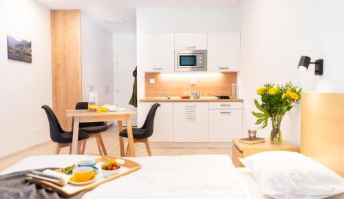 Studio Apartment with One Double Bed