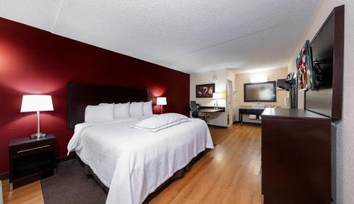Premium King Room Smoke Free (Upgraded Bedding & Snack Box)