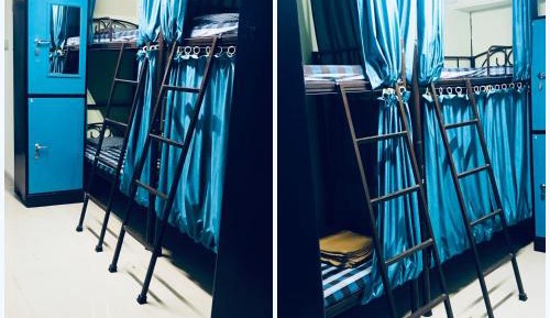 Bed in Male Dormitory Room