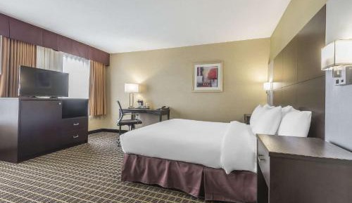 Deluxe King Suite with a joining living room & sofa bed