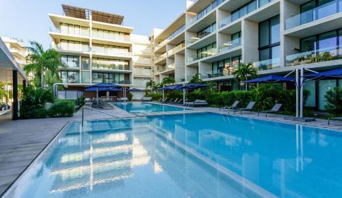 Studio with Pool View