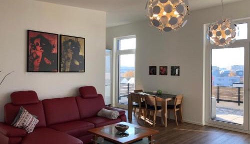 Penthouse Apartment with Roof Terrace